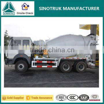 Euro II Concrete Truck Beiben 380hp Concrete Mix Truck for Sale