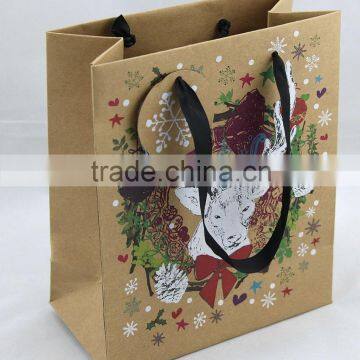 Christmas Gift Paper Bag/ Factory Directly Paper Gift Bag for Gift Supplier's Choice photo-3
