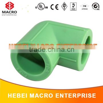 Green PPR Pipe Fittings Elbow