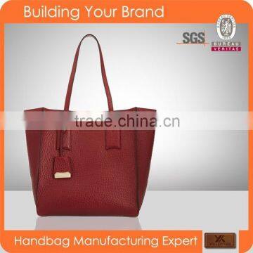 V616-Hot sale fashion urban grain leather tote bag