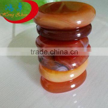 agate chakra stone set polished palm stone 100% natural crystal for wholesale