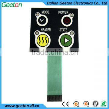 Custom Pcb Luminous Ink Colorful Membrane Keyboard