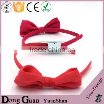 2016 new design baby girl flowers hair band metal hairbands felt