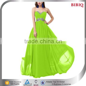 off shoulder lime green wedding dresses beaded new design bulk wholesale maxi dresses from thailand