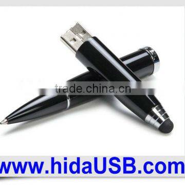 Ballpoint Pen USB, touch pen usb flash drive 3-in-one USB touch pen