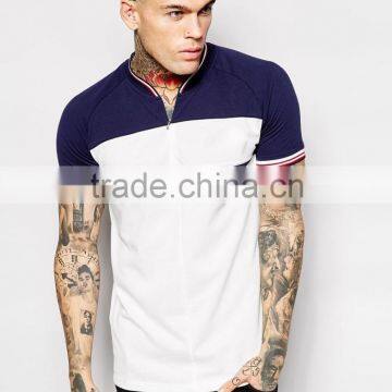 Men Custom Polo Shirts / Polo Shirts Muscle Fit / No Button Polo Shirt