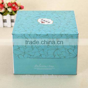 Custom Made Logo Folding Foldable Kraft White Takeaway Decorative Cupcake Box photo-2