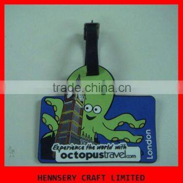 luggage tag with loop strap