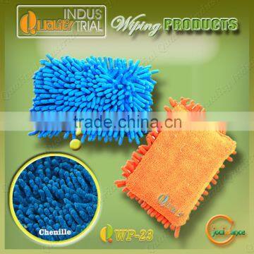 Ultrafine fiber chenille microfiber car cleaning reusable sponge with cheap price as on TV