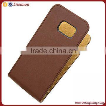 Vertical Flip Magnetic Flap Leather Case for Samsung Galaxy s7