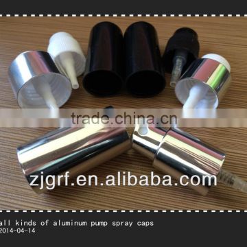 24mm plastic Perfume Bottle Caps aluminium pump spray cap for perfume bottle