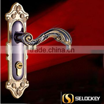 304 stainless steelEuropean locks interior bedroom door when the hand lock locks wood door lock