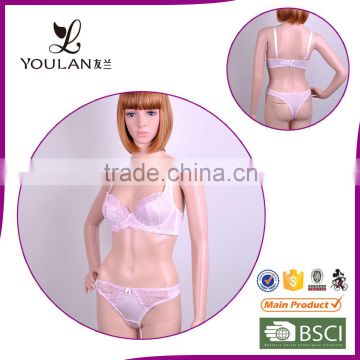 Factory Price Transparent Sexy Fancy Bra Panty Set And Bra Set Underwear