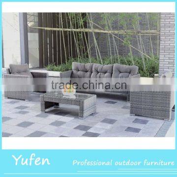 Outdoor rattan sofa set waterproof sofa