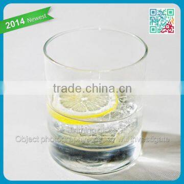 Crystal Clear Machine Blown Lemon Tea Cups Glass Cup Round Cups Drinking Tea Glasses