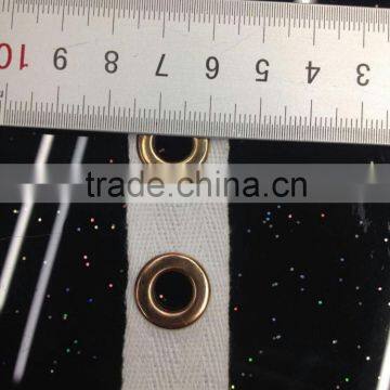 High quality big metal eyelet,pass the needle detector brass eyelet