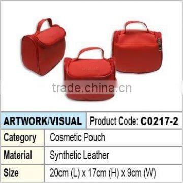 PU Leather Cosmetic Pouch