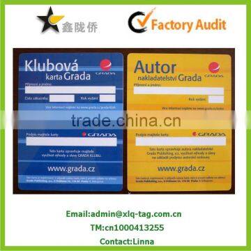 2015 Crazy Price Pvc Card With Printing, Hot Sell Plastic Card With Logo Printed Hotel Key Card photo-1