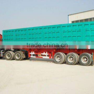 Box semi trailer of 5doors on each side