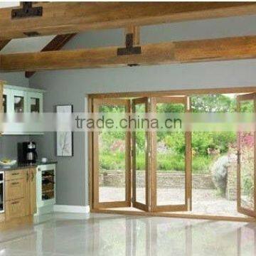 Economic UPVC glass folding door factory prices