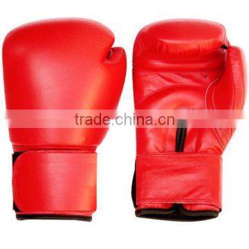 Premium Cowhide Leather Red Boxing Gloves