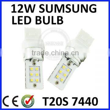 7440 12W 24V 12V High Power 50000hours Life Span Waterproof SUM SUNGS 7443 T20 Turning Light Tail Light Led Lighting Bulb