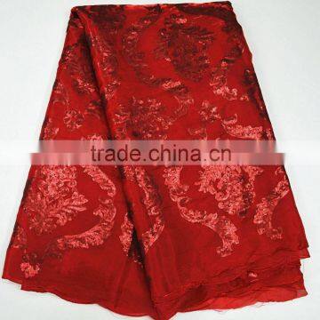 Wedding Dress Stiff Silk Fabric Banarsi Silk Fabrics Iridescent Silk Fabric for Party photo-2