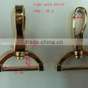 push gate swivel snap hook