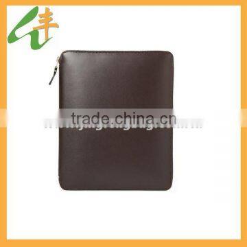 Leather Tablet PC Case and Document Holder/leather wallet