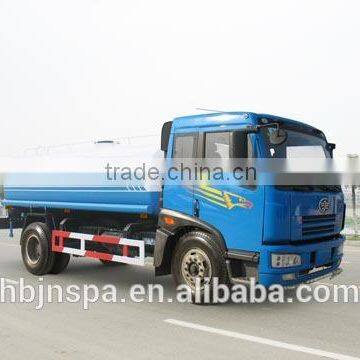 China jiefang 8000L FAW water tanker truck