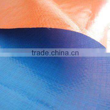 Plastic Blue Orange PP Tarp for Sale Tarpaulin Manufacturers