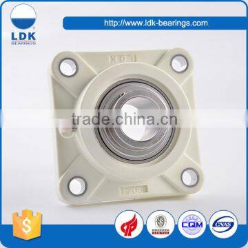 Custom corrosion resistant thermoplastic pillow block eccentric bearing