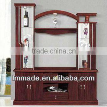 small size tv stand with wine cabinet(700650)