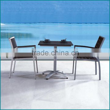 Polywood outdoor dining set garden table and chairs AW-907TC