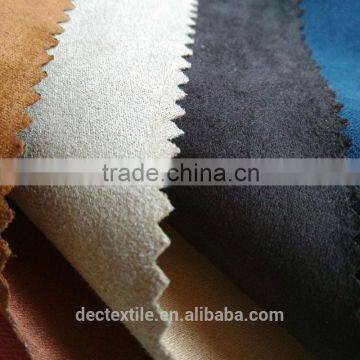 XQ sampling micro suede fabric for jacket
