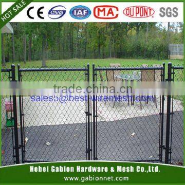 PVC Coated Diamond Mesh Gate(Real factory)