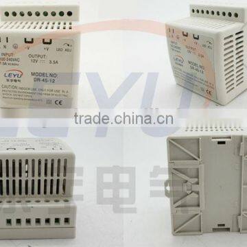 Full Range 110V/220V INPUT Switching Power Supply SMPS DIN RAIL Series DR-45-12 photo-4