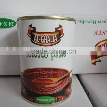 Factory Tomato Paste 28/30 400gr*24tins