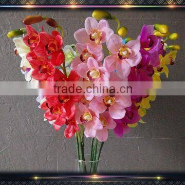 real touch flowers cymbidium orchids plants