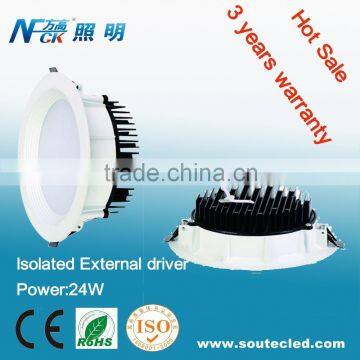 Competitive price 24W LED Down Lamp China manufacturer Recessed LED Down Light