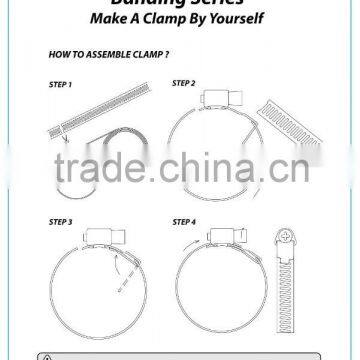 Make Hose Clamp by Strap Clamp Stainless Steel Hose Clamps photo-5