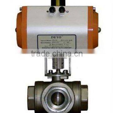 DN80/3" Casting Pneumatic Butterfly Valve