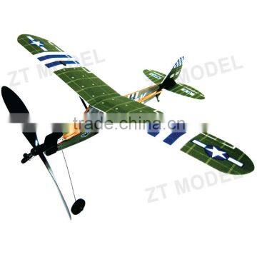 Aviator-Piper 16 Rubber Band Powered Aircraft Model