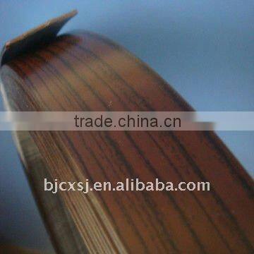 high quality wenge color furniture edge banding PVC strip