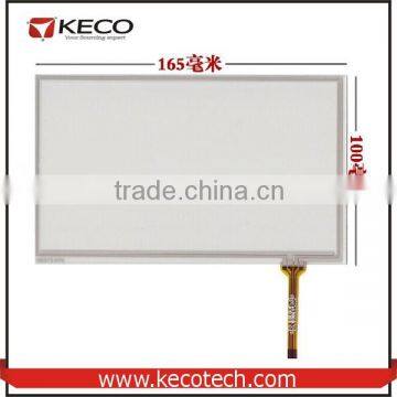 7.0 7 inch Compatible 4 wire resistive 165*100 165mm*100mm HSD070IDW1-D00 touch glass digitizer Screen