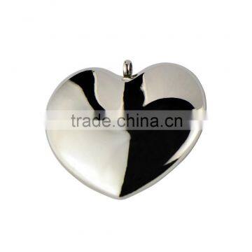 HMC P0183 Custom Design Elegant Heart-Shaped Pendant 316L Steel Pendant