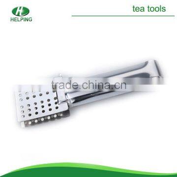 stainless steel tea bag squeezer tong