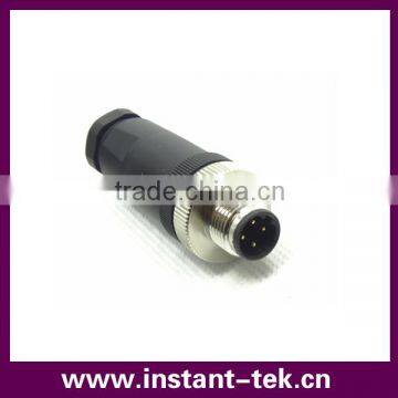 INST Plastic M12 4pin Connector