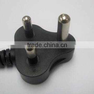 South Africa standard 6A 250V molded plug