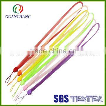 China Hot Sale Marketing Advertising Gift Item Bright Color Eco-friendly Soft Pvc Lanyard for Mobile Phone